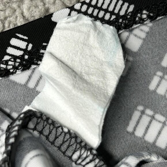 Cocomo Woman Blouse Womens 3X Geometric Tunic Long Sleeve Button Ruffle Top - Picture 5 of 10